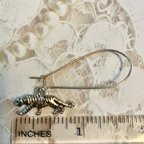 Tiger earrings - Picture 2 of 6